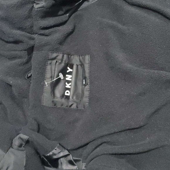 DKNY jacket boys 18T 18 months toddler black white puffer new york - Picture 15 of 15